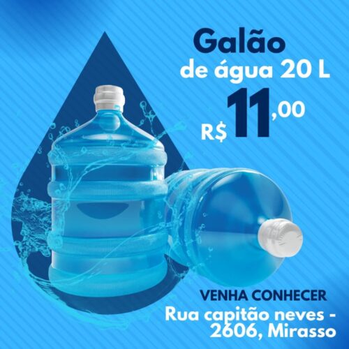 agua em mirassol